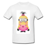 Tricou &quot; Minion girl pink &quot;