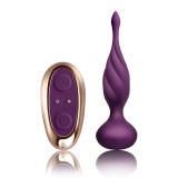 Dop Anal Cu Vibratii Discover, Violet, 13 cm, Rocks-Off