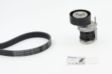 Set curea transmisie cu caneluri Seat Altea, Altea XL, Ibiza II, Leon, Toledo III; Skoda Octavia I, Octavia II; VW Caddy III, Golf Plus V, Golf V,