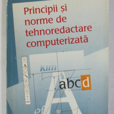 PRINCIPII SI NORME DE TEHNOREDACTARE COMPUTERIZATA de I. FUNERIU , 1998