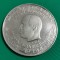 SV * Tunisia 1 DINAR 1969 * ARGINT * Președintele Habib Bourguiba * Zeul Neptun