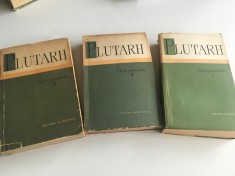 PLUTARH, VIETI PARALELE VOL.I-II-III EDITURA STIINTIFICA 1960-&#039;63-&#039;66