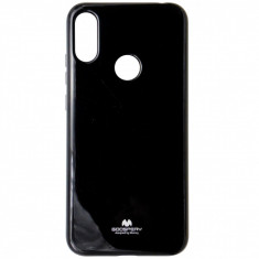 Husa silicon TPU Mercury Jelly Pearl neagra pentru Huawei Y6S / Y6 (2019)