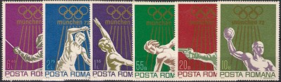 1972 - Jocurile Olimpice Munchen, serie neuzata foto