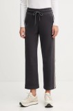 EA7 Emporio Armani pantaloni de trening culoarea gri, cu imprimeu, AF15528.7W000568