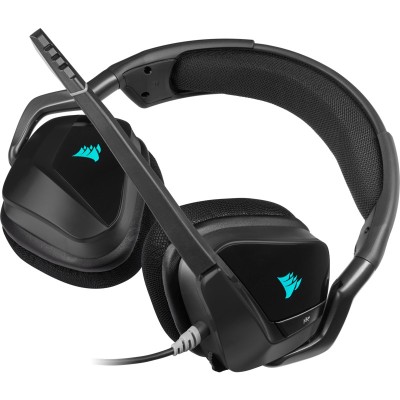 Casti Gaming Corsair VOID RGB ELITE, Sur foto