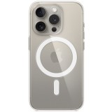 Husa de protectie Apple Clear Case with MagSafe pentru iPhone 15 Pro, Transparent