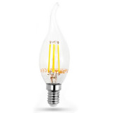 Bec LED, soclu E14, 400 lm, 4 W, 2700 K, alb cald, dimabil, General