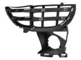 Grila bara Porsche Cayenne (92a), 04.2010-12.2014, montare fata, stanga, negru, B-Series, 958 505 681 00; 95850568100