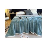 Cumpara ieftin Patura Cocolino Cu Bordura Alba - Albastru Petrol - JOJ656