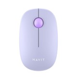 Mouse Fara Fir 2.4GHz, 1600 DPI, ABS, PC- Havit (MS57GT) - Purple
