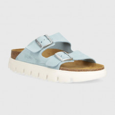 Birkenstock papuci din piele BIRKENSTOCK X PAPILLIO Arizona Chunky femei, cu platforma, 1026883