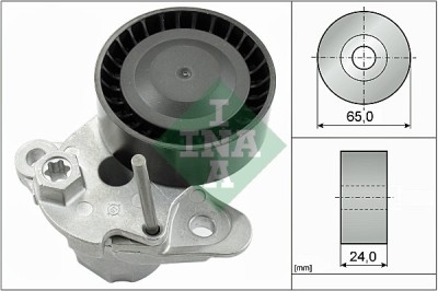 INA 534 0480 10 Intinzator curea distributie foto