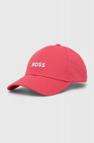 Cumpara ieftin BOSS șapcă de baseball din bumbac culoarea negru, cu imprimeu 50495121