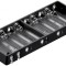 Suport baterie 10x AA R6 cu contacte pentru lipire Goobay