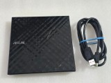 DVD Writer Extern ASUS SDRW-08D2S-U, Slim, 8X, M-DISC, USB 2.0, Negru