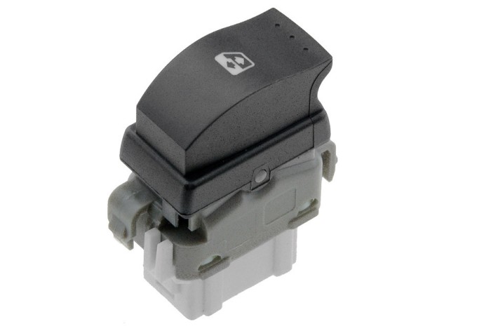 Comutator macara geam Renault Megane 2 2002-, NTY EWS-RE-013