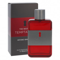 Apa de toaleta Tester Barbati, Antonio Banderas The Secret Temptation, 100ml foto