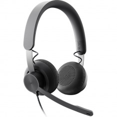 Casti Audio Zone Wired Headset UC Over Ear, Microfon Dual, Telecomanda Control, Anularea Zgomotului, USB-A, USB-C, Negru foto