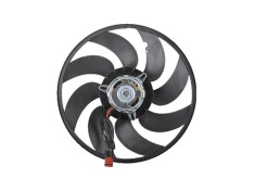 GMV ventilator radiator Peugeot 206 RC, 19, motor 2.0, 206 S16/GTI, 19, motor 2.0, benzina, cutie manuala, cu AC, 390 mm; 2 pini, fara pre-rezistor