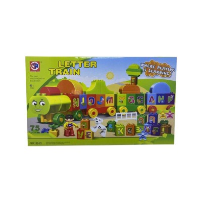 Set constructii Duplo trenul cu numere 75 piese foto