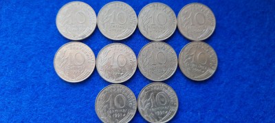 FRANTA 10 CENTIMES SET foto