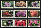 Cumpara ieftin INSULELE COOK 2010 - Flori / serie completa MNH (2 imagini) -- cota Michel 105&euro;, Nestampilat