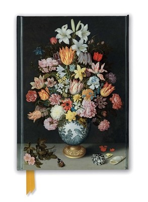 National Gallery: Bosschaert the Elder - Still Life of Flowers in a WAN-Li Vase (Foiled Journal)