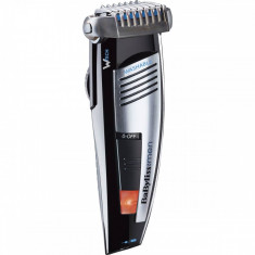 Aparat de tuns barba + Trimmer nas Babyliss E846FPE, W-tech, 0.5-15 mm, acumulator, lame 35 mm, Negru foto