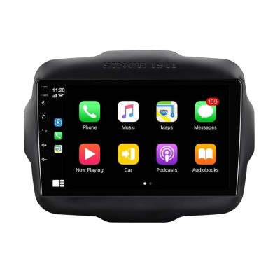 Navigatie Auto Multimedia cu GPS Jeep Renegade (2015 - 2021), Android, Display 9 inch, 2GB RAM +32 GB ROM, Internet, 4G, Aplicatii, Waze, Wi-Fi, USB, foto