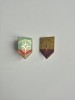 Lot 2 Insigne PIONIER &ndash; Locul I și Locul II - Orientare Turistică &ndash; RSR &ndash; 2.5 cm