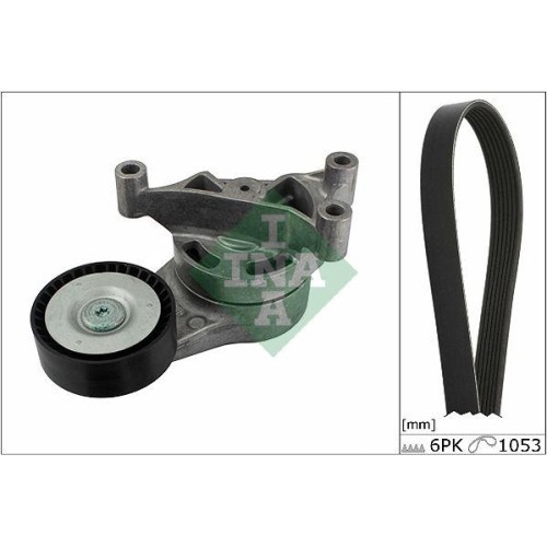 Set curea transmisie Audi A1 (8x1, A3 (8p1), A3 Sportback (8pa), Tt (8j3), Tt Roadster (8j9); Seat Altea (5p1), Altea Xl (5p5, Leon (1p1), Toledo 3 (