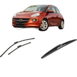 Cumpara ieftin Set 3 stergatoare OPEL ADAM (M13) 2012-2019, pentru parbriz si luneta, Bosch Twin-Aerotwin
