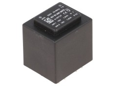 Transformator &icirc;ncapsulat 3,2VA 230VAC 18V 18V 89mA 89mA PCB - Transformator compact 3,2VA 230VAC 18V 18V 89mA 89mA