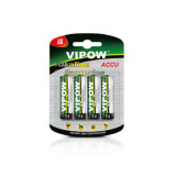 Baterie alcalina aa 1.5v blister 4 buc, Vipow