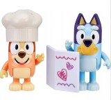 Set 2 figurine - Bluey - Fancy Restaurant | Moose Toys