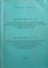 NORMATIV PENTRU PROIECTAREA SI EXECUTAREA RETELELOR SI INSTALATIILOR DE UTILIZARE A GAZELOR NATURALE. INDIC-227848