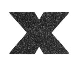 Bijoux Flash Collection-Flash Cross Negru Capace Autoadezive