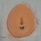Piercing Buric din Argint cu Decor Fluture, Tija Subtire