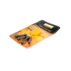 PB Products Downforce Heli-Chod Rubber &amp; Beads X-Small 4buc/plic