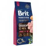 Brit Junior Large, hrana uscata pentru caini, Pui, 15 kg