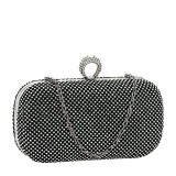 Cumpara ieftin Geanta clutch negru cu pietricele BFL-1061 05