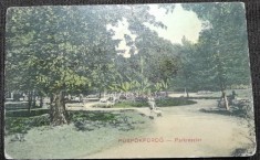 Carte postala, Parcul de la Baile 1 Mai, 1911