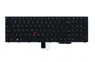 Tastatura Laptop, Lenovo, ThinkPad E550, E550C, E555, E560, E560C, E565, cu mouse pointer, layout US foto