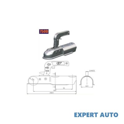 Cupla remorca rotunda cod:750d Alta marca Alt model #7 foto