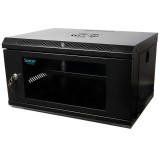 Cumpara ieftin CABINET 19&Prime; SPACER 6U 500x400mm, fixare pe perete, Flatpack (dezasamblat),