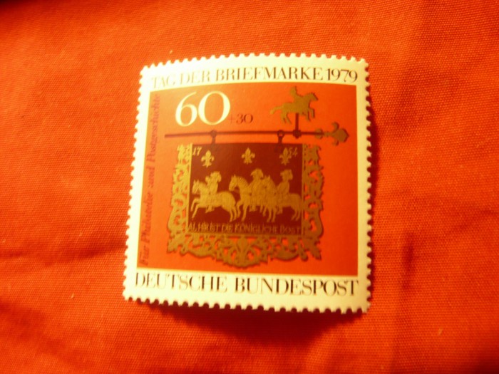 Serie 1 valoare RFG 1979 Congres Filatelic