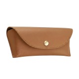 Asteroid GSM - Glasses Case (ETI4) - PU, 17.3 x 7.0cm - Cognac Brown