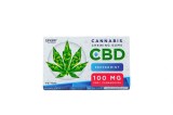 Cumpara ieftin Guma de Mestecat CBD Euphoria 100mg, Aroma Menta, 12 Bucati, Fara THC | Supliment pentru Sanatate