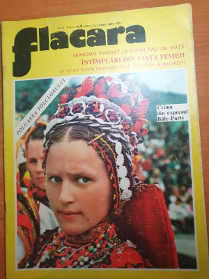 revista flacara 24 februarie 1973-art. despre painea minerilor din valea jiului foto
